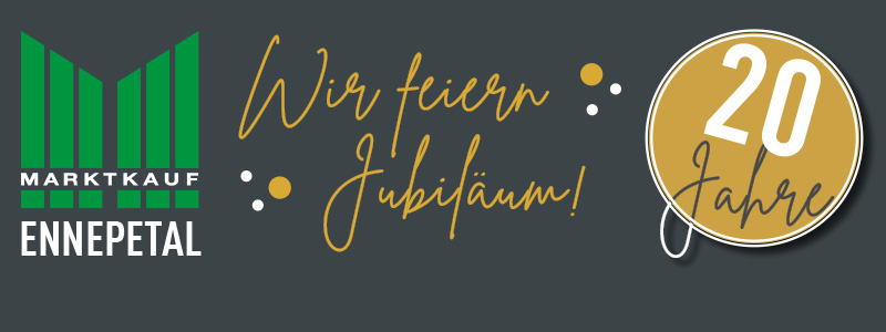 Wir feiern 20 Jahre Jubiläum 🎉